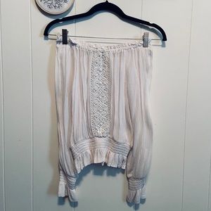 Off the shoulder Peasant Top